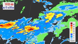 【大雨情報】３連休最終日　月曜は九州北部で再び「線状降水帯」発生おそれ　災害危険度“急激に高まる”可能性　西日本～東日本は広く大気の状態が非常に不安定　激しい雨で大雨となる地域も【30分＆1時間ごと降水シミュレーション】