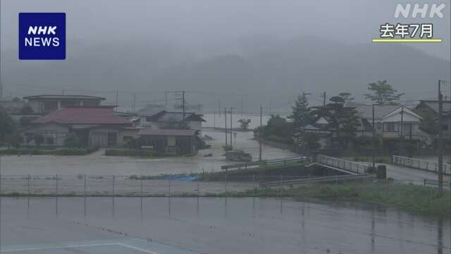 秋田 記録的大雨から1年 今なお修復工事が進まない住宅も