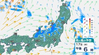 北陸では引き続き雷を伴う激しい雨が降り大雨の所も　きょう・あすの1時間ごとの雨風シミュレーション【北陸4県の16日間天気予報】