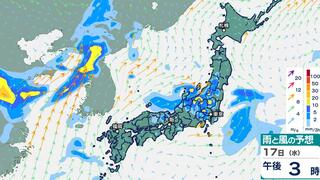 梅雨前線が東日本から北日本に北上　梅雨明けしても局地的に雨雲　雨雲の予想今夜～21日（日）雨シミュレーション