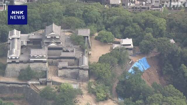 松山土砂崩れ 去年10月“一定以上の雨で斜面崩壊リスク”指摘