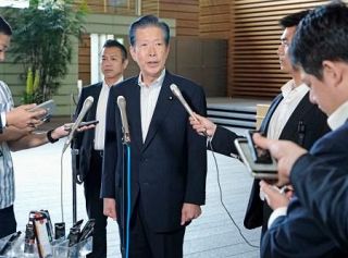 公明・山口代表、去就言及せず　「９月で今の任期終了」