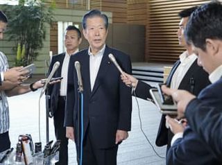 公明・山口代表、去就言及せず　「9月で今の任期終了」