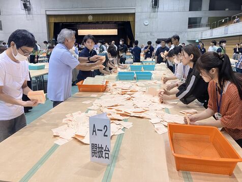 那覇市議補選、開票始まる　投票率は21.07%