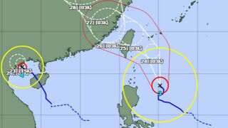 【台風情報最新・23日午前5時40分更新】「台風3号」非常に強い勢力であす24日（水）石垣島（沖縄）の南へ　その後の進路は?【進路予想・今後の雨風シミュレーション】