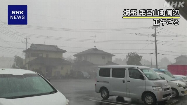 埼玉県で竜巻などの突風が発生か “毛呂山町で突風”の情報