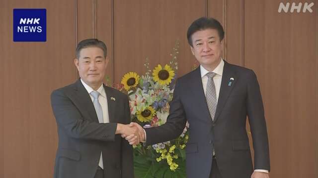 日韓防衛相会談 相互訪問活性化 共同で年間交流計画作成で一致