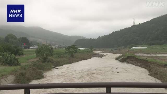 東北や北陸 激しい雨のおそれ 山形 秋田 少雨でも災害の危険性