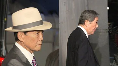 【速報】自民・麻生副総裁と森山総務会長が会食　総裁選に向け意見交換か　両者とも再選意欲の岸田首相との会談も