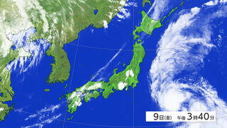 【台風最新情報】台風5号（マリア）は12日（月）頃に東北地方・宮城県を直撃か「記録的な大雨のおそれも」tbc気象台（9日午後4時更新）