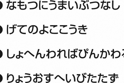 元のことわざ・慣用句は何でしょう？