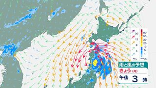 【台風最新情報】台風５号雨と風の予想（12日午後３時～14日午前０時）