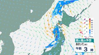 【台風最新情報】台風５号　雨と風の予想（14日午前３時～15日午後３時）