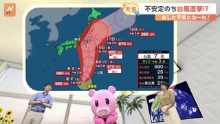 【8月14日 関東の天気】不安定のち台風直撃！？