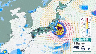 台風7号「アンピル」強い勢力で16日にも関東などに接近へ  大雨に加え“トラックが横転するような”暴風の恐れも【今後の雨と風のシミュレーション・台風情報2024】