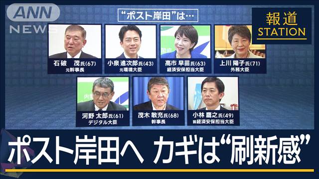 【報ステ解説】“ポスト岸田”不信感を刷新できる？“派閥なき総裁選”で自民に変化は