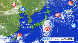 【台風情報】台風7号の影響で宮城・福島にも"線状降水帯予測情報"　大雨災害の危険度急激に高まるおそれ　今夜から雨・風ともに警戒　tbc気象台