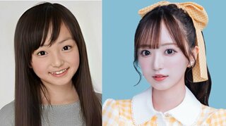 ラフ✕ラフ日比野芽奈　9歳➡23歳　写真を見比べ「前髪の分け目変わらないのエモい」