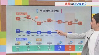 20日は貴重な洗濯チャンス　しかし山沿いでは激しい雨や落雷に注意　気象予報士が解説　山梨　【天気】