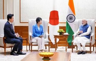 安全保障、経済で連携推進　上川外相ら、印首相と会談