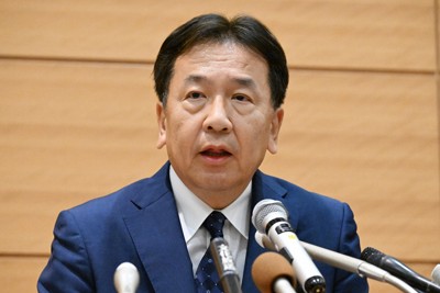 枝野氏、立憲代表選に出馬表明　自民総裁選への注目で埋没の危機感