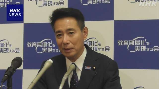 教育 前原代表 衆院解散へ“維新と協力のあり方協議したい”