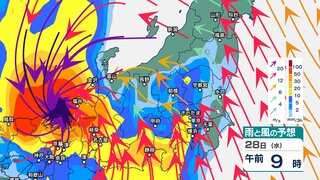 関東甲信では24日夜遅くにかけて1時間に80ミリの猛烈な雨の恐れ　25日昼前～夜遅くも雷を伴い“バケツをひっくり返したような雨”か　27～28日に台風接近の恐れも【台風情報・雨風シミュレーション】