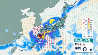 台風10号「サンサン」 28日は九州南部・奄美で“一部の住宅が倒壊の恐れ”最大瞬間風速60メートルの暴風か　さらに2日間で800ミリの大雨の恐れ【台風情報2024・今後の雨と風のシミュレーション】