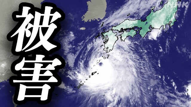 【台風10号被害】宮崎で突風か 奄美では転倒でけが