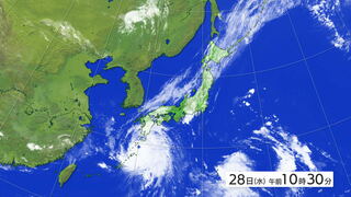 【台風情報】「非常に強い」ノロノロ台風10号により鹿児島県に"台風の特別警報"発表の可能性　経験ないような暴風・高波・高潮のおそれ　大雨特別警報発表の可能性も　上陸後も東進遅く影響長引く　tbc気象台