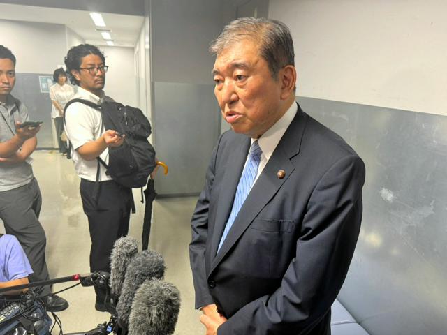 石破氏「評価を受けるのは河野太郎さん」総裁選での麻生派の支援