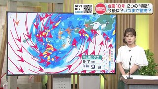 【台風情報】熊本県内の今後の雨　台風10号の２つの特徴　気象予報士がくわしく解説＜29日18:00時点＞