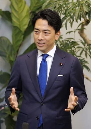 小泉氏、自民党総裁選勝利へ意欲　信頼回復、早期の改憲実現を強調