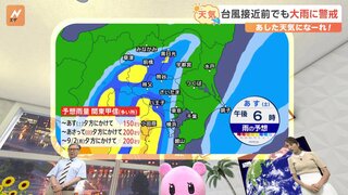 【8月31日 関東の天気】台風接近前でも大雨に警戒