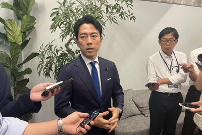 「応援を力に変えて勝ちたい」　小泉進次郎氏、自民総裁選で意欲