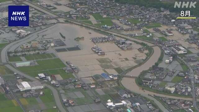 台風10号で被害 7県34自治体 普通交付税繰り上げ交付へ 総務相