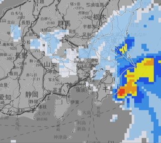 関東甲信地方　あす４日昼過ぎにかけて雷を伴って1時間に40ミリの激しい雨が降る所も　関東地方南部では土砂災害に警戒を