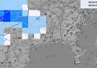 神奈川８日昼過ぎから夜のはじめ頃にかけて、雷を伴った“バケツをひっくり返したような激しい雨の降る所も　大気の状態不安定に