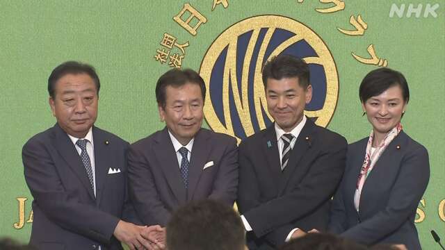 立民代表選 候補者が野党間連携 政治改革実現の具体策で論戦