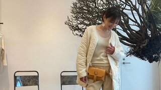 【広末涼子】「大好きな人と会えてうれしかった」秋の訪れコーデを披露