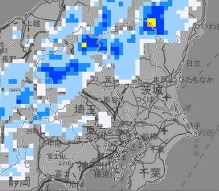 関東甲信地　昼前からあすにかけて大気の状態が不安定に　多いところで1時間40ミリ“バケツをひっくり返したような激しい雨”の降る所がある見込み