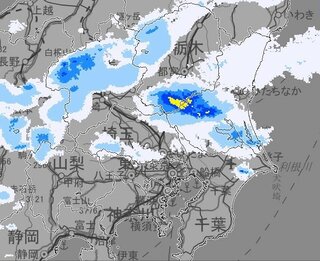 【関東甲信】あす９日夜遅くにかけて局地的に雷を伴った“滝のような非常に激しい雨”が降る所も【午後6時更新】低い土地の浸水、土砂災害、河川の増水や氾濫に警戒・注意