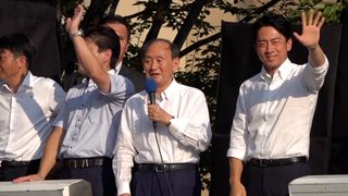 【動画】菅前首相、小泉氏支持を明言　自民総裁選