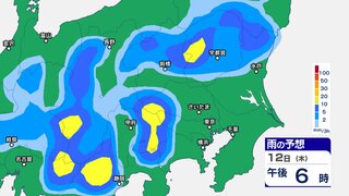 関東甲信地方　10日夜遅くにかけて低い土地の浸水、土砂災害、河川の増水に注意・警戒【雨風シミュレーション13日まで】落雷や竜巻などの激しい突風に注意【大雨情報】