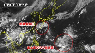 日本の南は熱帯低気圧の発生しやすい状況【雨風シミュレーション】台風シーズン 9月下旬にかけても