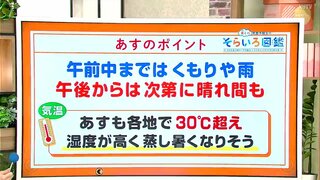 高知の天気　１１日は次第に天気は回復へ　午後は晴れ間も　東杜和気象予報士が解説