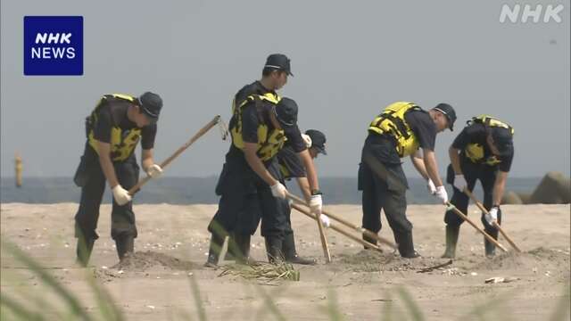 東日本大震災から13年半 海岸で今も行方わからない人の捜索