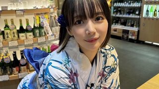 【役満ボディ】岡田紗佳「角打ち、良いですね」日本酒バックに浴衣姿を公開