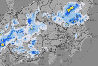 関東甲信　山沿いや内陸で非常に激しい雨が降る所も　今夜遅くにかけてとあす昼過ぎから夜遅くにかけて警報級の大雨となる可能性