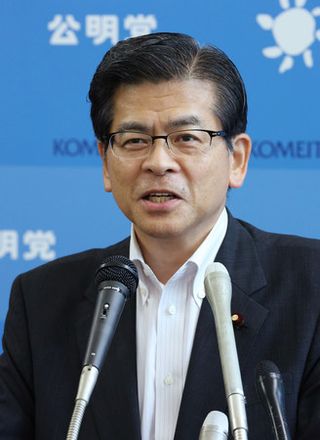 石井氏、代表選「熟慮」＝公明トップ１５年ぶり交代